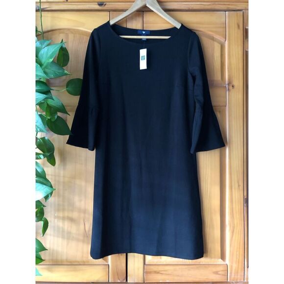 NWT Gap Three-Quarter Sleeve Shift Dress in Ponte Size S - Picture 3 of 13